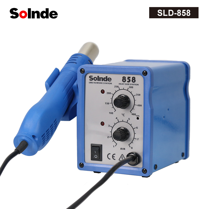 SLD-858 熱風槍拆焊臺 手機維修旋轉風拔焊UPC拆焊熱風臺 智能無鉛螺旋式熱風槍